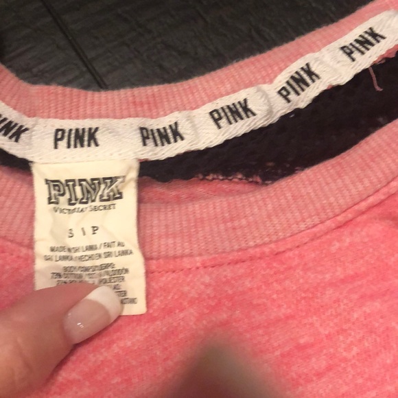 Victoria’s Secret sweatshirt with netting - Picture 2 of 4